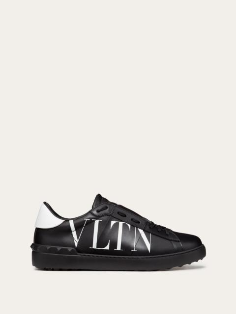 Valentino OPEN SNEAKER WITH VLTN PRINT