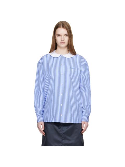 SANDY LIANG Blue & White Contessa Shirt