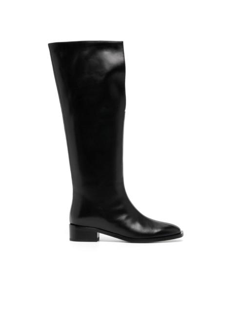 PETER DO knee-length leather boots