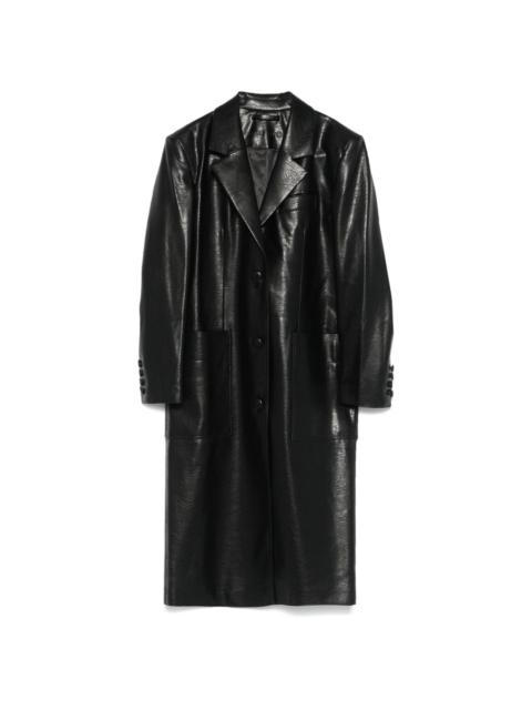 STAND STUDIO faux-leather coat