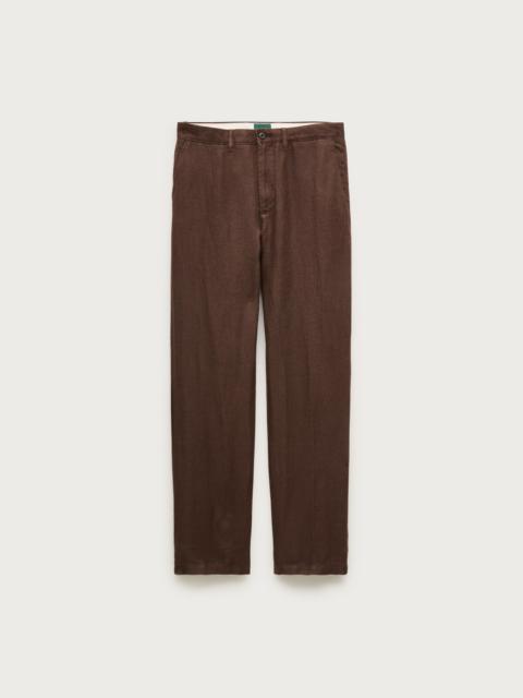 J.CREW Classic-fit trouser in linen herringbone