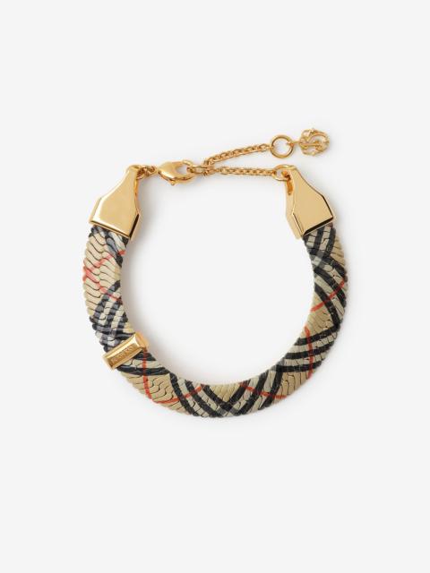 Burberry Check Print Bracelet