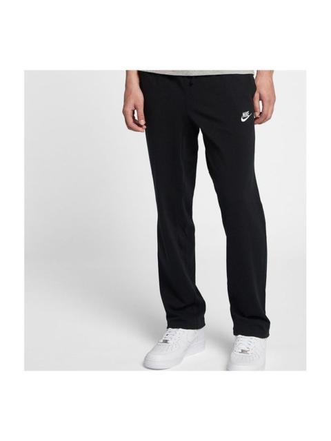 Nike Sportswear Breathable Knit Sports Long Pants Black 804422-010