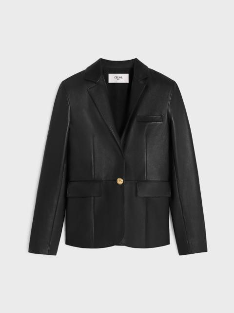 CELINE tailored jacket in soft lambskin
