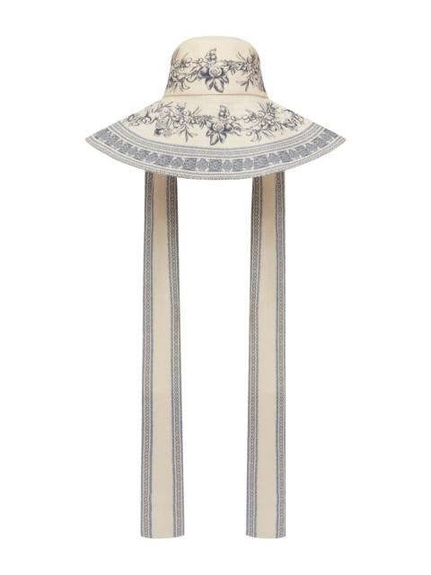 ALÉMAIS Villa Romantica Wide Brim Sunhat