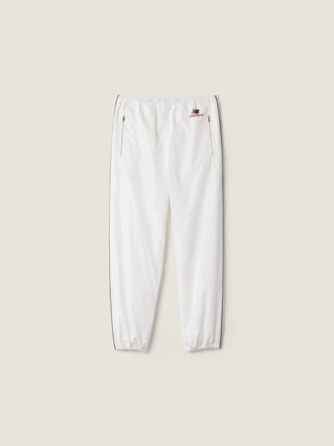 Miu Miu Technical poplin joggers