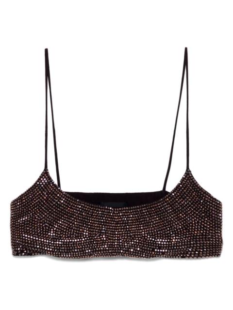 THE ANDAMANE sequin-embellished top