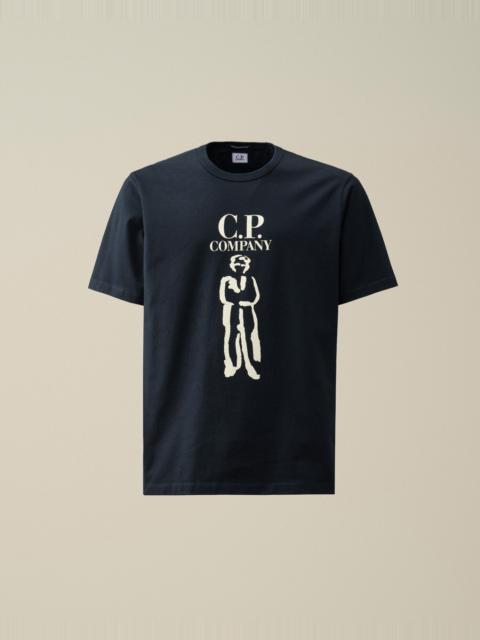 C.P. Company 30/2 Mercerized Jersey Twisted British Sailor T-shirt