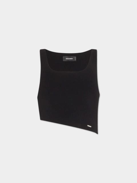 DSQUARED2 ASYMMETRIC TANK TOP