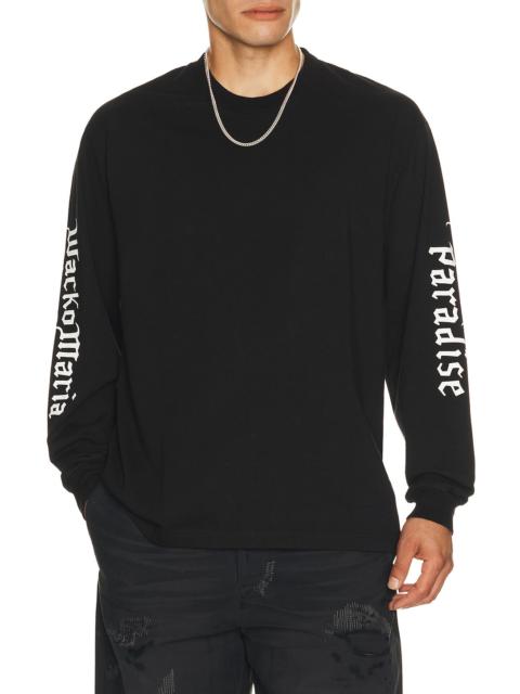 WACKO MARIA Washed Heavy Weight Crew Neck Long Sleeve Tee Shirt Type 1
