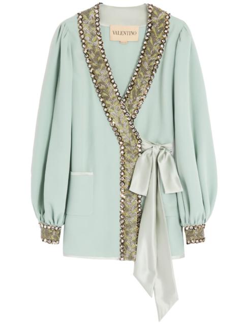 Valentino embroidered-detail blouse