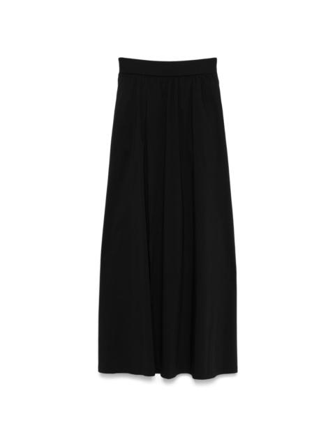 thom/krom poplin midi skirt