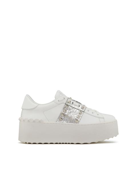 Valentino Open lace-up sneakers