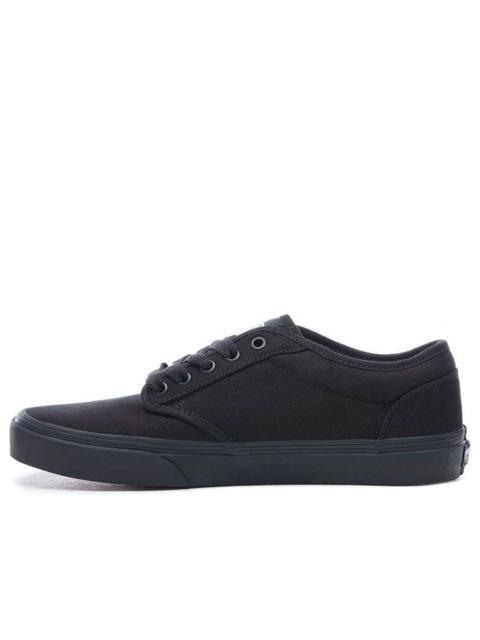 Vans Vans Authentic Atwood Skateboard Series Mid-Top Retro Skate Shoes Unisex Black VN000TUY186
