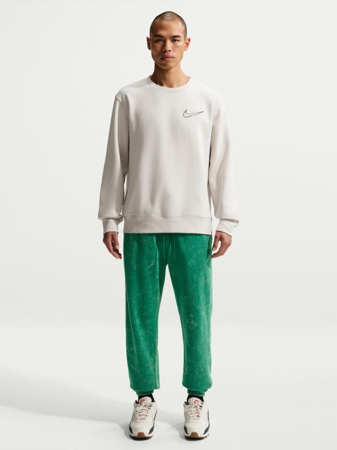 Nike Sportswear Club Men's Washed Cuffed Fleece Pants