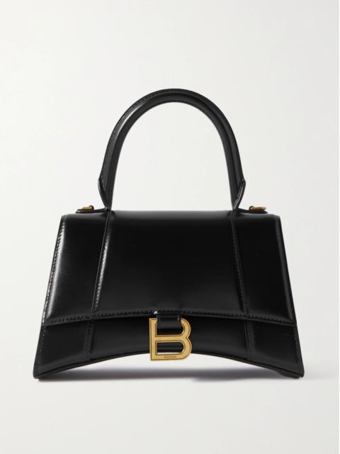 BALENCIAGA Hourglass Small Leather Tote
