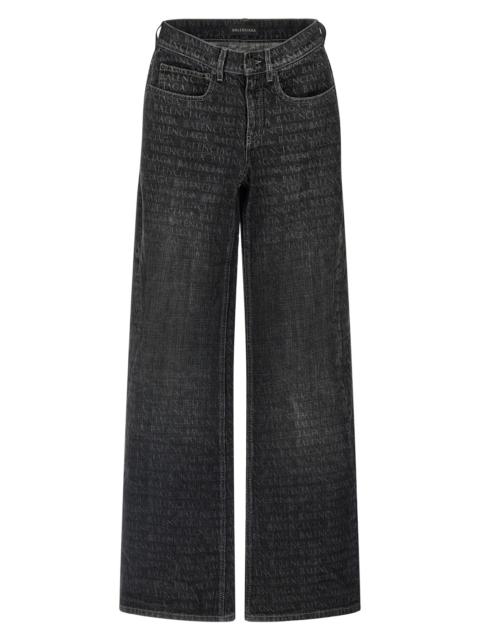 BALENCIAGA Wide leg jeans