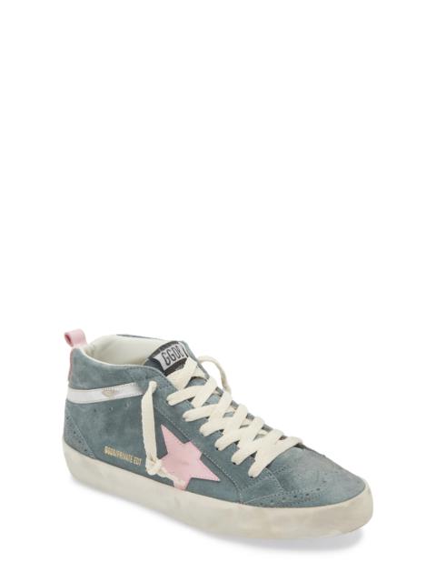 Mid Star Sneaker in Blue/Pink