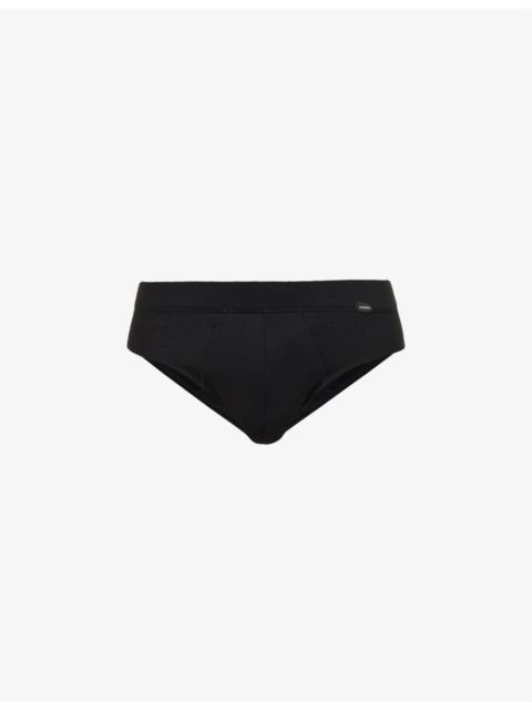 HANRO Logo stretch-jersey briefs