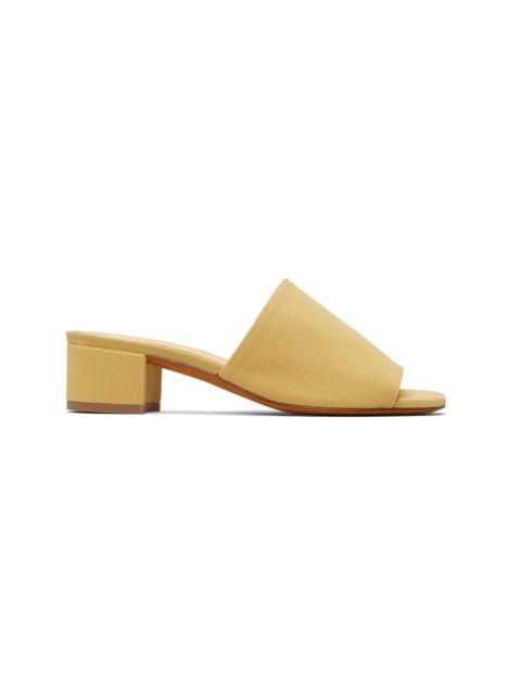 MARYAM NASSIR ZADEH Yellow Sophie Heeled Sandals