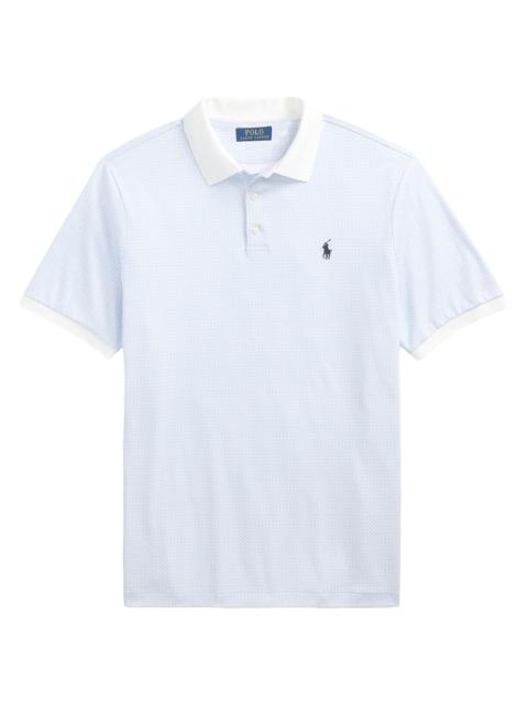 Polo Ralph Lauren Men's Classic-Fit Print Soft Cotton Polo Shirt - Crescent Toss White
