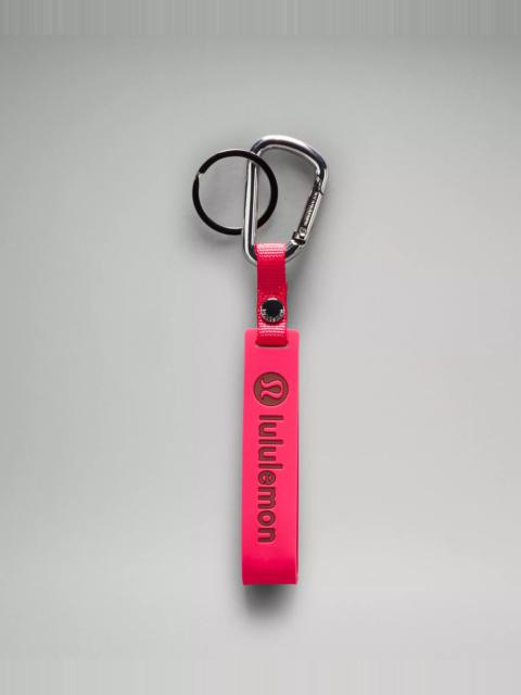 lululemon Silicone Keychain