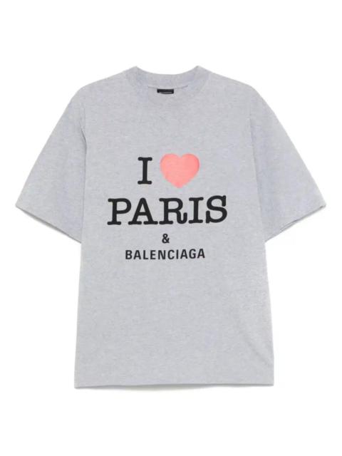 BALENCIAGA I Love Paris & Balenciaga T-shirt