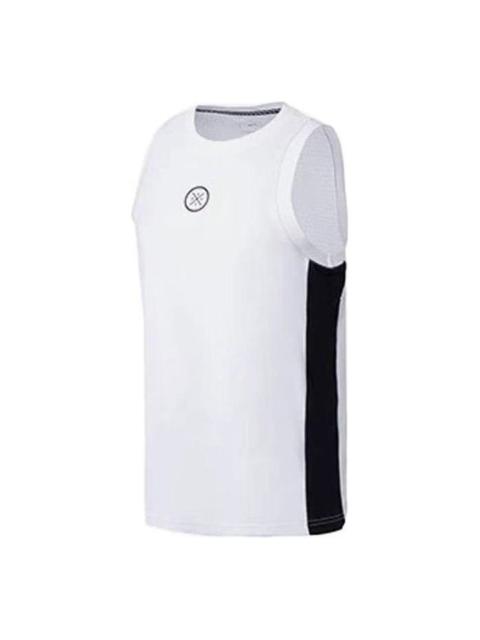 Li-Ning Li-Ning Way Of Wade Logo Basketball Jersey 'White Black' AAYS041-6
