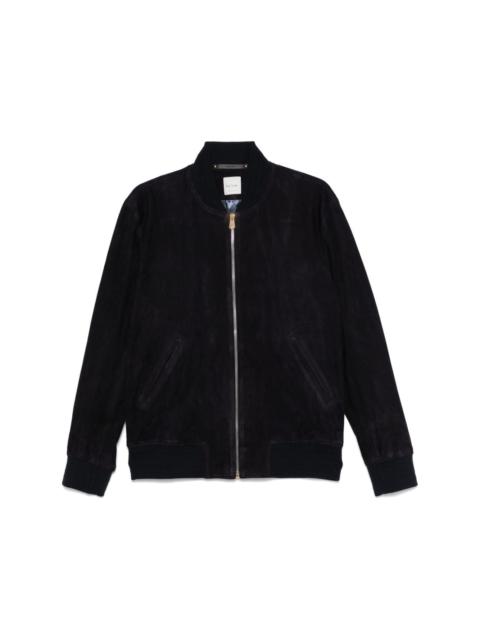 Paul Smith suede bomber jacket
