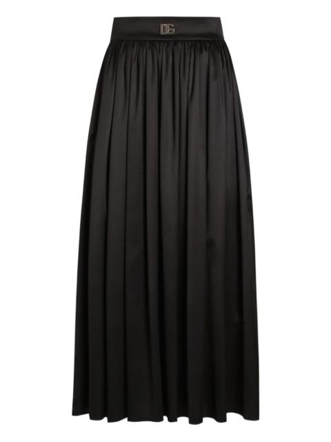 Dolce & Gabbana pleated midi skirt