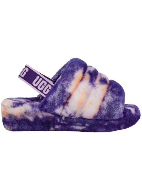UGG UGG Fluff Yeah Slide Marble Violet Night (Women's)