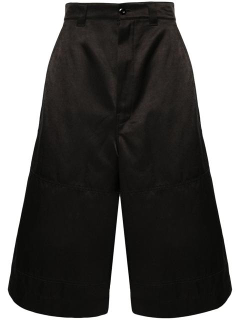 MM6 Maison Margiela knee-length twill cargo shorts