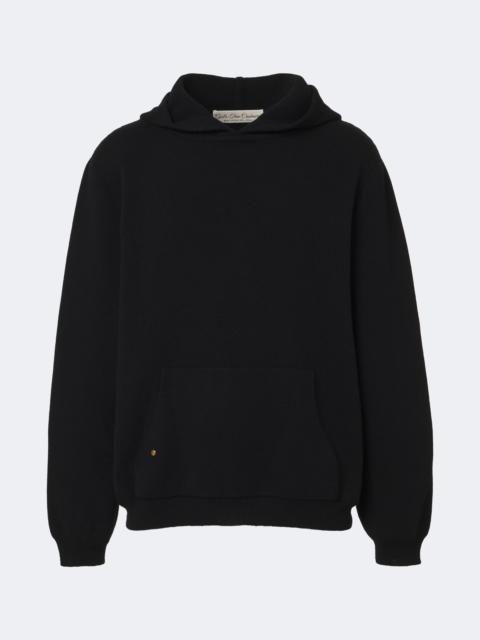 God’s True Cashmere Cashmere hoodie with tiger's eye