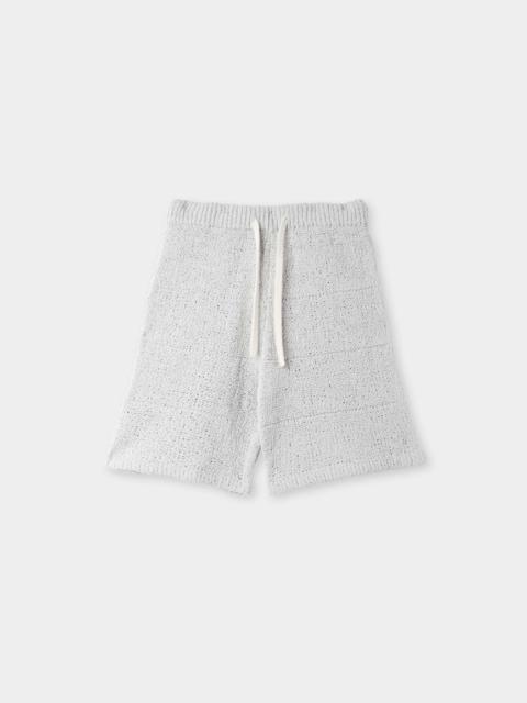 KNITTED SHORTS / grey