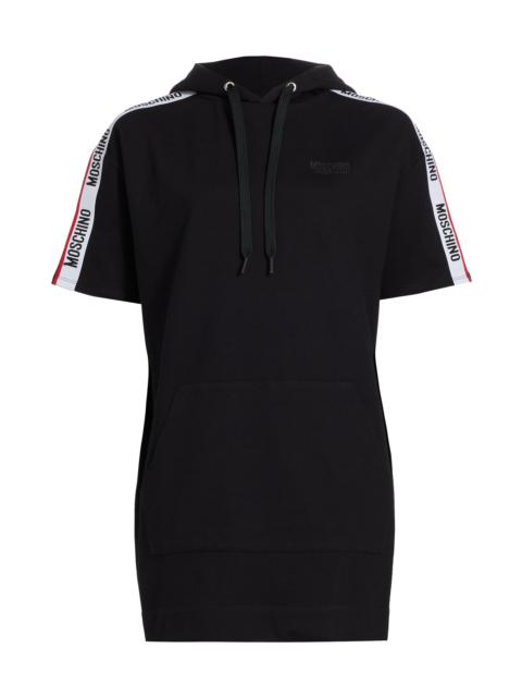 Moschino Women's Mos Under Donna-Velmar Hooded Minidress - Black
