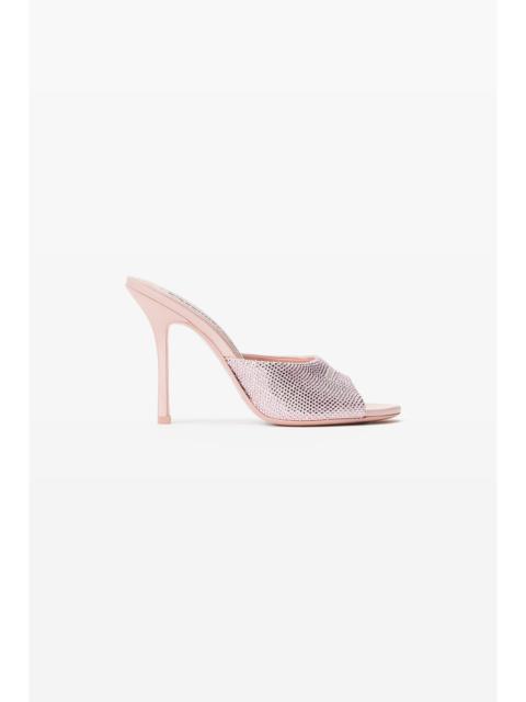 Alexander Wang cher 105mm crystal hotfix mule