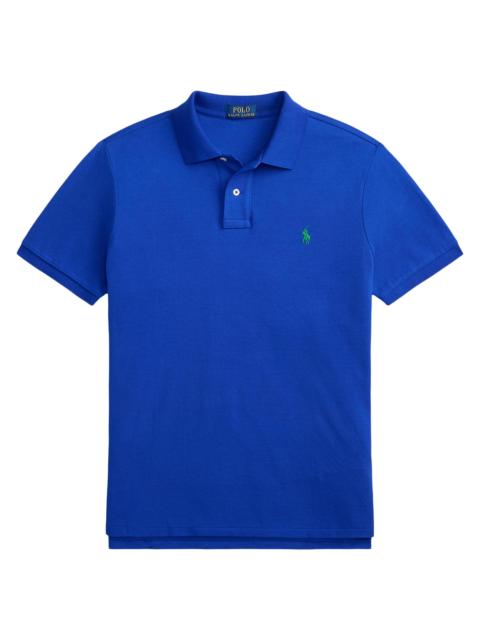 Polo Ralph Lauren Men's Logo Cotton Mesh Polo - Pacific Royal