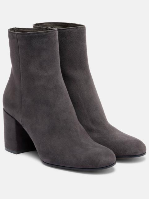 Gianvito Rossi Joelle 70 suede ankle boots