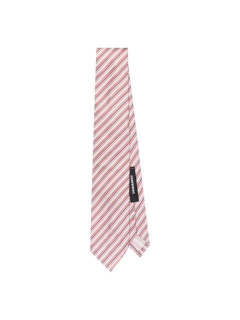 DSQUARED2 striped silk tie