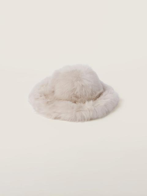 Miu Miu Shearling hat