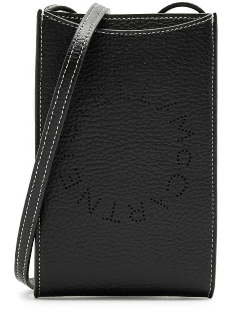 Stella McCartney Logo faux leather cross-body phone case