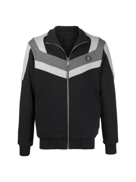 PHILIPP PLEIN panelled tracksuit jacket