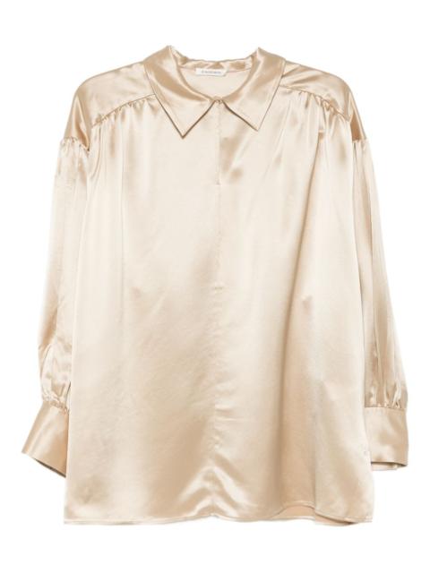BY MALENE BIRGER long-sleeve V-neck blouse