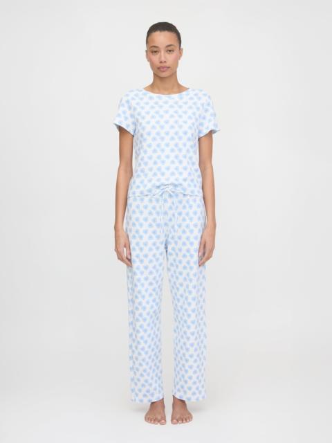 Hill House Home The Kelly Pajama Set - Blue Doily Heart