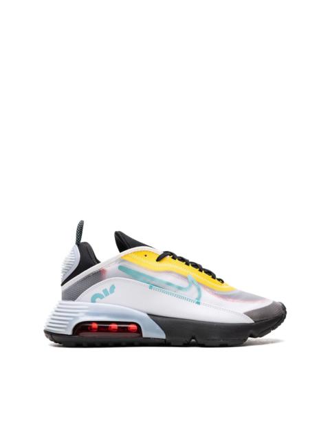 Air Max 2090 "White/Speed Yellow/Bleached Aqua" sneakers