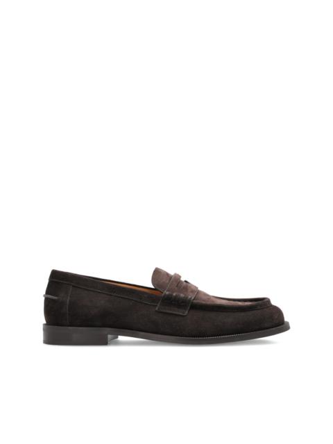 EMPORIO ARMANI suede loafers