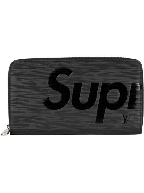 Louis Vuitton Louis Vuitton x Supreme Zippy Organizer Epi Black