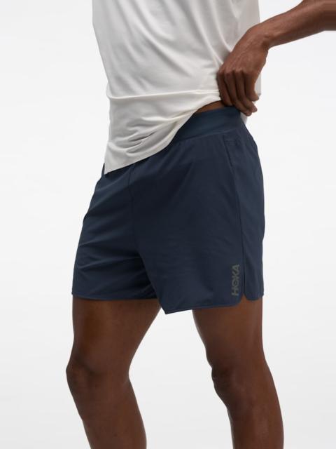 HOKA Men's Glide Short 5" Brief in Varsity Navy