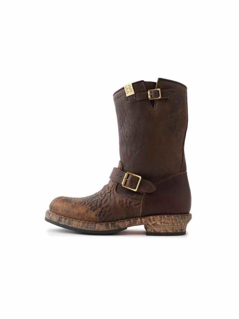 visvim T.W.O. BOOTS-FOLK DK.BROWN