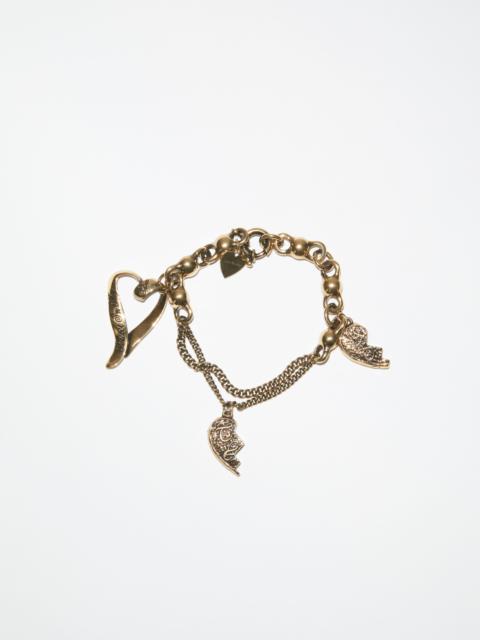 Acne Studios Charm bracelet - Antique gold